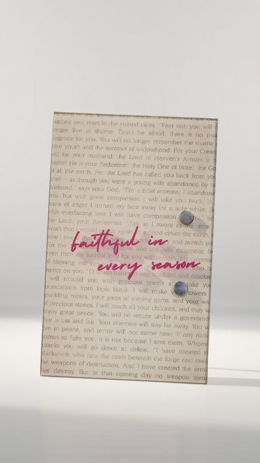 Faithful Every Season